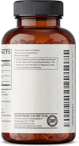 Vista 5 de Futurebiotics Chill Pill + Ashwagandha, Rhodiola, hierba de San Juan y L-teanina, sin OMG, 120 tabletas vegetarianas