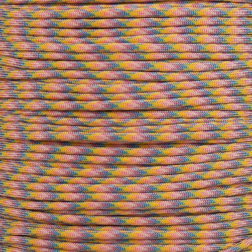 Vista 11 de Paracord Planet Cuerda táctica de paracaídas 550 Paracord de 100 pies (98.4 ft) - Cuerda de paracaídas táctica de 7 hebras de 0.157 in - Múltiples