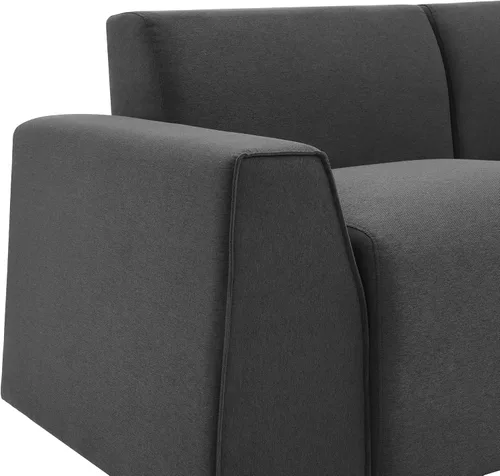 Vista 17 de LUMISOL Sofás de asiento profundo para sala de estar, moderno sofá tapizado de 3 plazas, cómodo sofá de dos plazas de gran tamaño, sofá nube