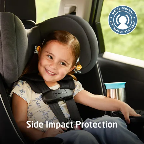 Vista 7 de Maxi-Cosi Pria Max+ - Asiento convertible todo en uno para bebé, orientado hacia atrás, refuerzo para bebés y niños pequeños, fácil de instalar