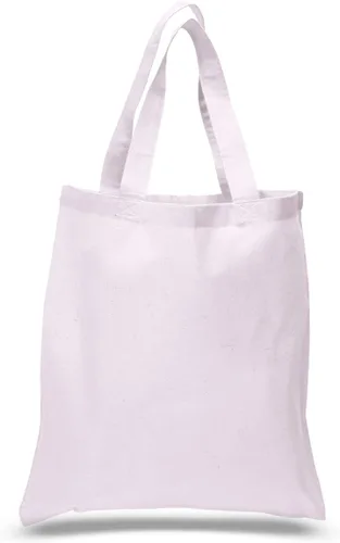 Vista 13 de Bolsas reutilizables de lona de algodón, bolsas de tela con asas 15x16 (1-Bag) TBF