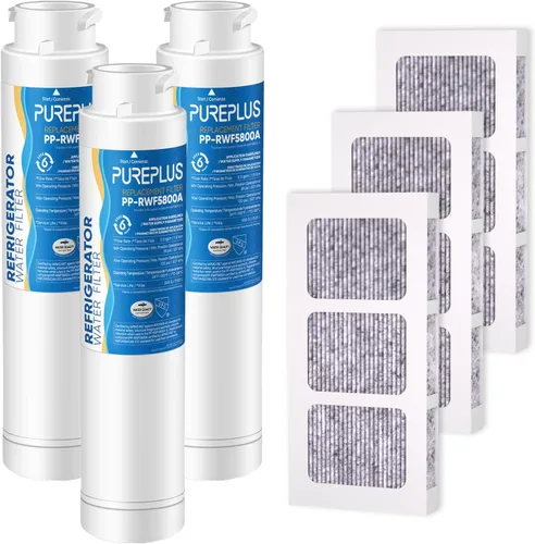 Vista 12 de PUREPLUS EPTWFU01 Filtro de agua alcalino para refrigerador, compatible con Frigidaire EWF02, GP006, Pure Source Ultra II, RWF5800A, paquete de 2
