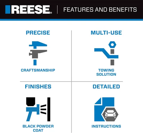 Vista 3 de Reese 49911 Kit de distribución de peso integrado con control de balanceo, capacidad de 6,000 libras, vástago incluido