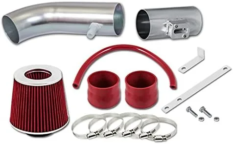 Vista 2 de Kit de admisión de aire Ram corto azul + filtro compatible con Ford Ranger B4000 Pickup 4.0 SOHC V6 04-11