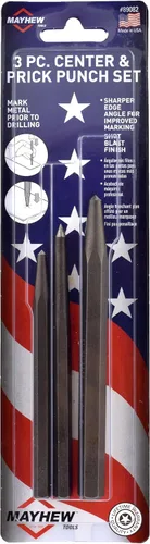 Vista 2 de Mayhew Select 89082 - Juego de punzones, 3 piezas, color negro
