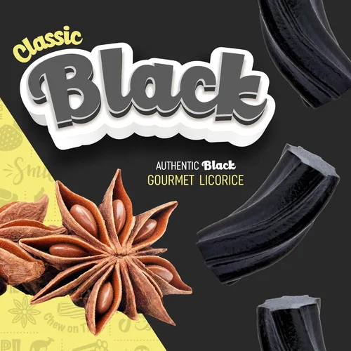 Vista 3 de Wiley Wallaby Regaliz 24 onzas Regaliz gourmet clásico suave y masticable negro australiano en forma de twists, 1 paquete