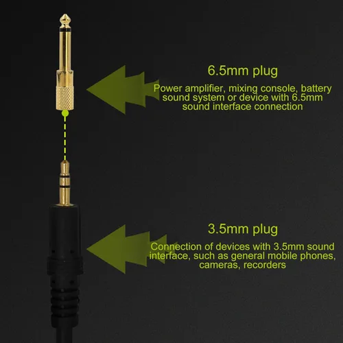 Vista 4 de Micrófono de condensador XLR profesional, micrófono de grabación de estudio de mini escopeta cardioide, micrófono dual de doble pastilla