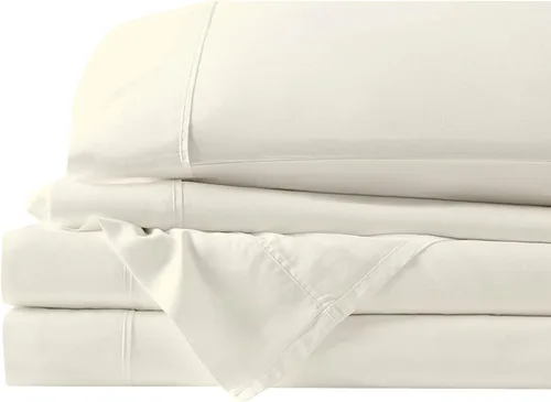 Vista 16 de Mattress-Homes Giza Sheets - Sábanas de algodón Giza de 600 hilos, tamaño individual, sábanas de algodón egipcio Giza, sábanas de algodón egipcio