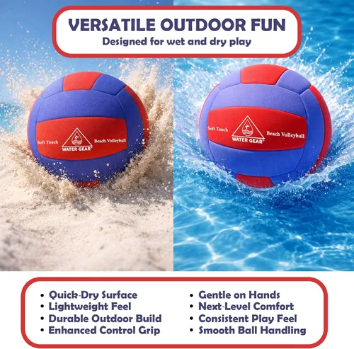 Vista 6 de Water Gear Balón de voleibol de agua cubierto de neopreno
