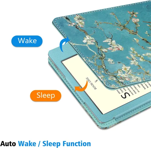 Vista 2 de Fintie Funda con tapa para el nuevo Kindle Oasis 2017