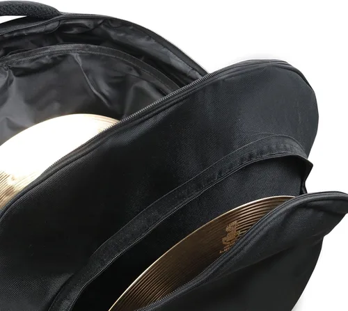 Vista 23 de Zildjian LV468 L80 Juego de platillos de bajo volumen con bolsa para platillo, baquetas y paño de pulido Austin Bazaar