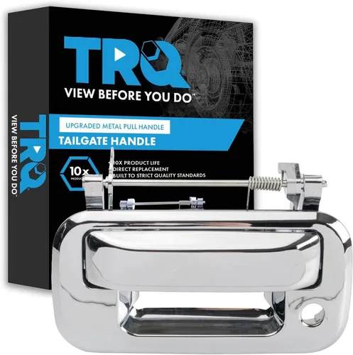 Vista 56 de TRQ Manija de compuerta trasera reforzada de metal cromado compatible con Dodge Ram 1500 2009-2010 2010 2500 3500 2011-2012