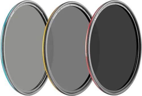 Vista 2 de Kase Wolverine Revolution - Kit de filtro de entrada de 3.740 in, vidrio óptico templado magnético a prueba de golpes con anillos codificados por