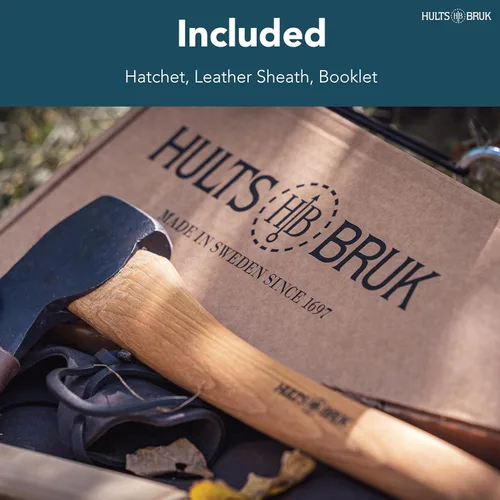Vista 6 de Hults Bruk 840712 Aneby Hacha - Cabeza de 2 lb, Mango de 20