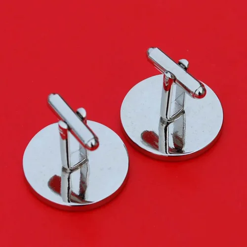 Vista 5 de US 1938 Indian Head Buffalo Nickel Coin Silver Plated Cufflinks NEW