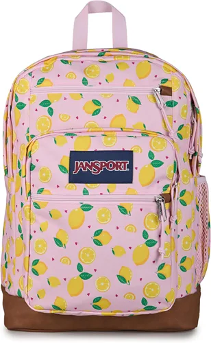 Vista 29 de JanSport Mochila Cool con funda para laptop de 15 pulgadas, mochila grande para computadora con 2 compartimentos, correas ergonómicas, Bewitched