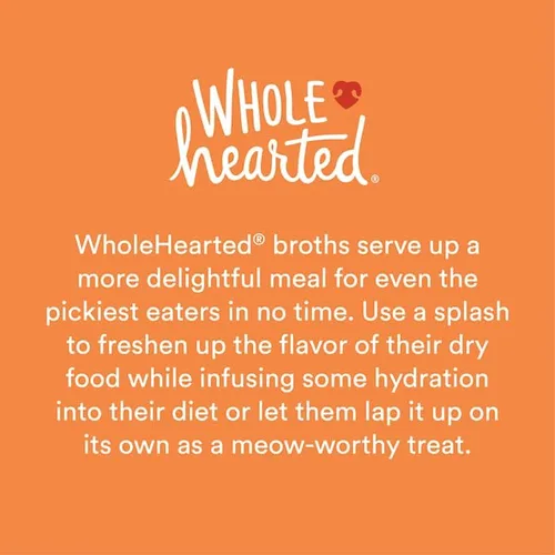 Vista 7 de WholeHearted by Petco - Caldos de comida húmeda para gatos que aumentan el sabor, paquete variado, 1.4 onzas, 12