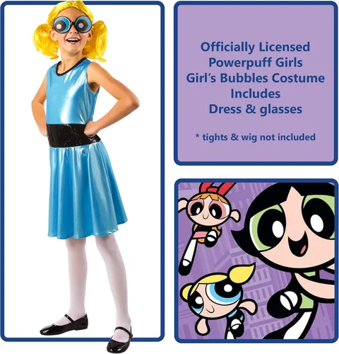 Vista 2 de Rubie's Disfraz de burbujas para niñas, como se muestra, talla M