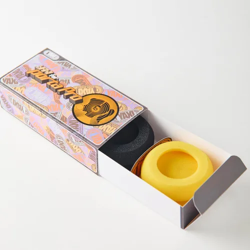 Vista 30 de Almohadillas YAXI para KOSS PORTAPRO 2 pares (Negro+Azul)