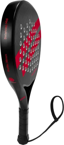 Vista 6 de Pala de pádel Superficie de Fibra de Carbono con núcleo de espuma EVA Memory Flex Pala de pádel ligera