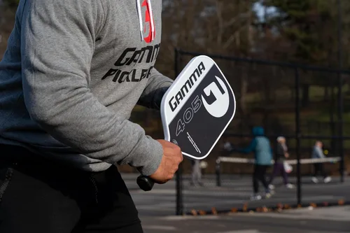 Vista 2 de Gamma Made in The USA Pickleball Paddles, NeuCore & Sensa Polycore Technology, Textured Graphite, Honeycomb Grip, USAPA Approved, Additional Power &