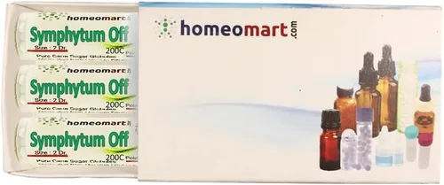 Vista 5 de homeomart.com Symphytum Officinale - Pellets de homeopatía (píldoras) en potencia 30C, paquete de 3