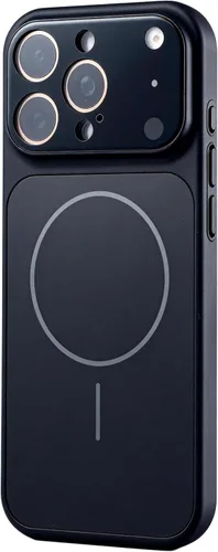 Vista 9 de Serie magnética diseñada para funda de iPhone 16 Pro Max, [compatible con MagSafe] [protección de lente de cámara de vidrio templado], funda