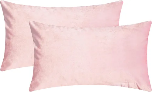 Vista 38 de Home Brilliant Funda de cojín decorativa para el hogar, en terciopelo, para sofá, silla, cama.