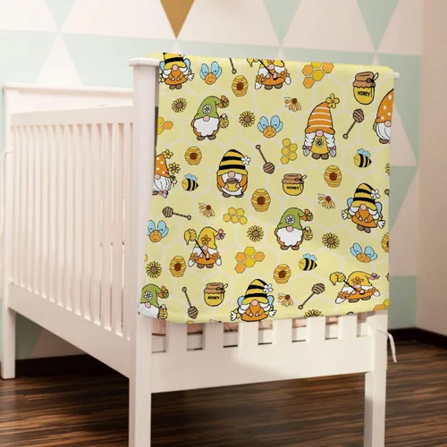 Vista 51 de Manta de otoño de gnomo, gnomo de otoño de 30 x 40 pulgadas, ligera, súper suave y acogedora para sofá, cama, sofá y silla