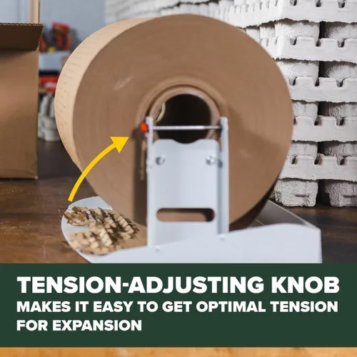 Vista 6 de Scotch Cushion Lock - Dispensador de envoltura protectora recargable, solución de embalaje sostenible para embalaje, envío y mudanza, para envoltura