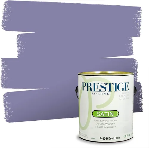 Vista 96 de Prestige Pintura interior e imprimación en uno, increíble, satinado, 1 galón