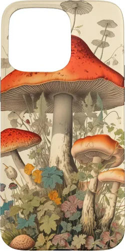 Vista 31 de Vintage Mushroom Case for iPhone 17