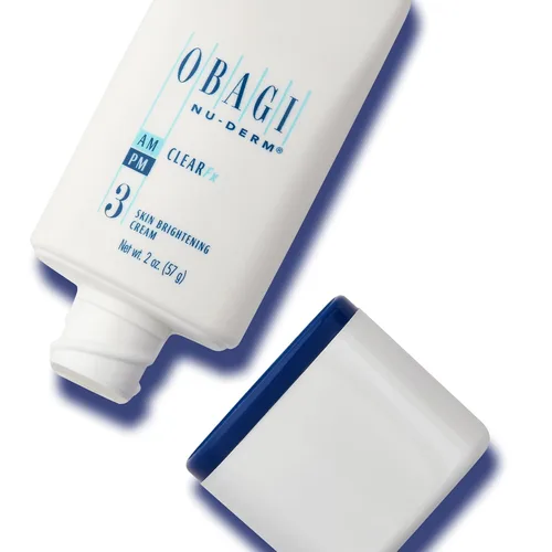 Vista 7 de Obagi Nu-Derm Clear Fx - Crema iluminadora de la piel y de noche con arbutina, vitamina C y ácido láctico