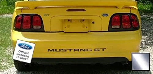 Vista 16 de Decal Mods Letras de inserción para parachoques trasero, calcomanías para Ford Mustang GT Negro (Mate) - CBM (se ajusta a 1994-1998)