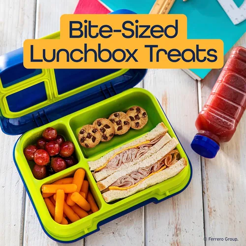 Vista 8 de Famous Amos Galletas clásicas con chispas de chocolate, galletas del tamaño de un bocado, dulces dulces, caja de 10 unidades, bolsa de 1 onza