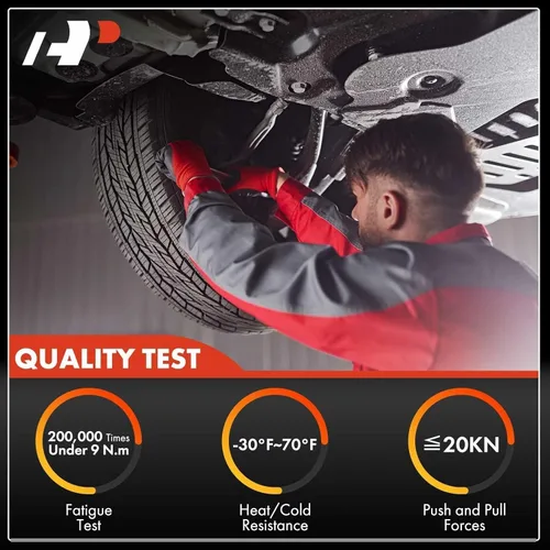 Vista 7 de A-Premium 2 eslabones de barra estabilizadora delantera, compatibles con Nissan Frontier 2005-2019, Pathfinder 2005-2012, Xterra 2005-2015, Suzuki