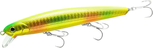 LUCKY CRAFT FlashMinnow 110, Señuelos de Pesca en Agua Salada, Accesorios y Equipo de Pesca Jerkbait Surf, Señuelo de Superficie de Suspensión Lenta
