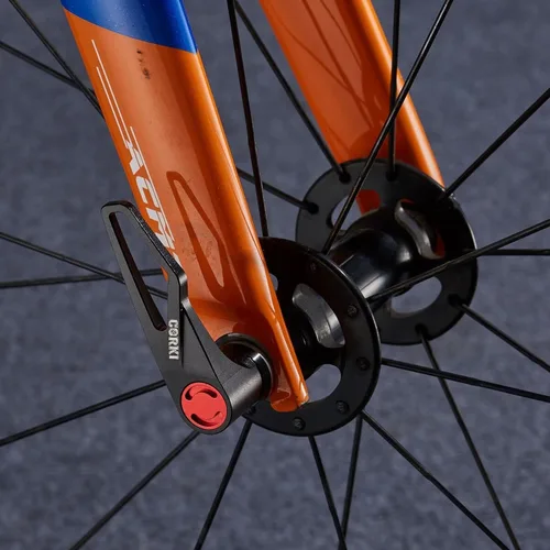 Vista 5 de Juego de brochetas de liberación rápida mejorado de titanio para bicicleta de carretera MTB