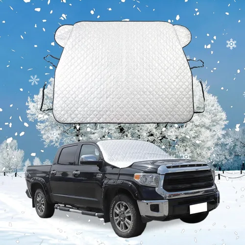 Vista 14 de Cubierta de nieve para parabrisas para Land Rover Discovery 5 2017-2025, cubierta de nieve para automóvil, parasol para parabrisas delantero