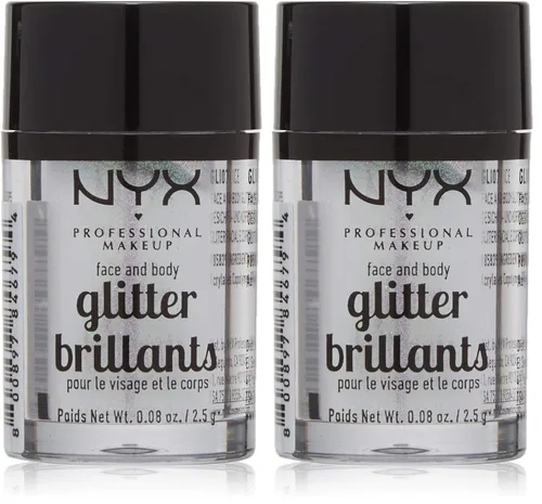 Vista 17 de NYX PROFESSIONAL MAKEUP Purpurina facial y corporal, azul
