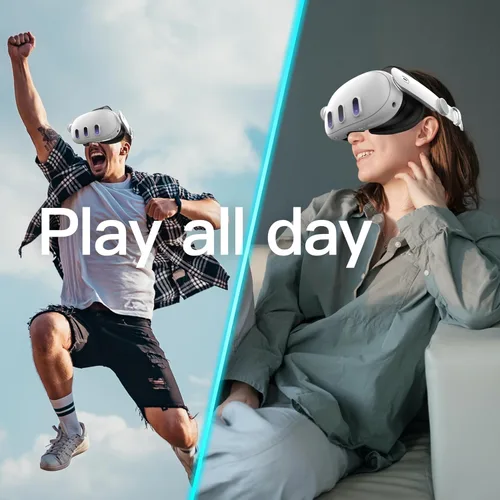 Vista 6 de DamonLight Head Strap Accessories Compatible with Oculus Quest 3, Adjustable Comfortable Upgraded Elite Strap Headset Replacement for Meta Quest 3