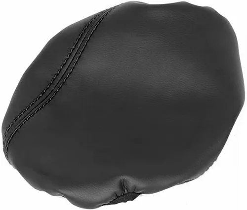 Vista 7 de MUXEE Funda de consola central para reposabrazos para Kia Forte cerato 2019 2020 2021 2022 2023 2024, cuero de microfibra, costuras negras