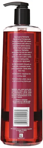 Vista 3 de Neutrogena Rainbath Paquete múltiple de 3, 1 fórmula original, 1 granada y 1 té verde y pera, botellas de 16 onzas líquidas