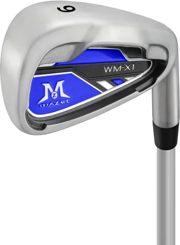 Vista 29 de MAZEL WM-X1/2 Hierros individuales para palos de golf para hombres 1,2,3,4,5,6,7,8,9, Pitching Wedge, Approach Wedge, Sand Wedge con ejes