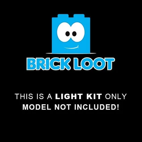 Vista 2 de Brick Loot Kit de luces LED de lujo para tu Lego Harley Davidson Fat Boy Motorcycle Set 10269 (juego de Lego no incluido)