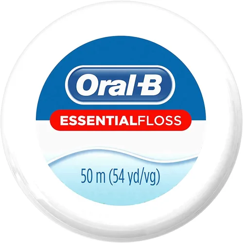 Vista 4 de Oral-B EssentialFloss Cavity Defense - Hilo dental (50 M, 2 unidades)