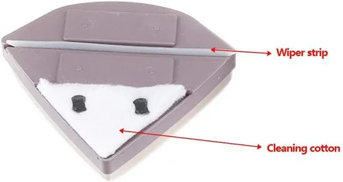 Vista 2 de Limpiador de ventana magnético, cepillo de limpieza de ventana ajustable de doble cara, herramienta de limpieza de limpiaparabrisas para ventanas
