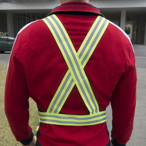 Vista 6 de Reflective Vest (2 Pack) Lightweight, Adjustable & Elastic Safety & High Visibility for Running, Jogging, Walking, Cycling