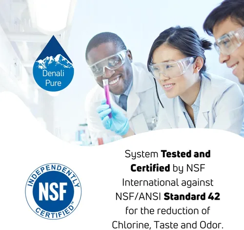 Vista 7 de 5-Pack Replacement for Hotpoint HSM25GFRFSA Refrigerator Water Filter - Compatible with Hotpoint MWF, MWFP Fridge Water Filter Cartridge