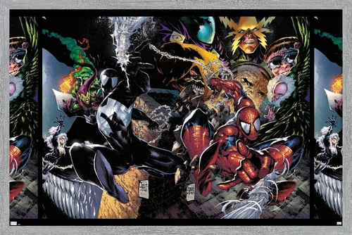 Vista 14 de Trends International Marvel Comics - Póster de pared de Spider-Man, increíble Spider-Man #4, 22.375 x 34 pulgadas, versión premium sin marco